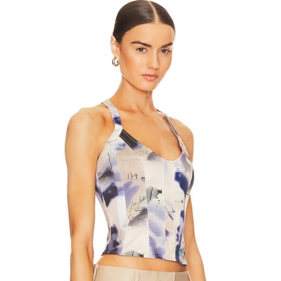 Miaou Valda Corset Top in Corsica
